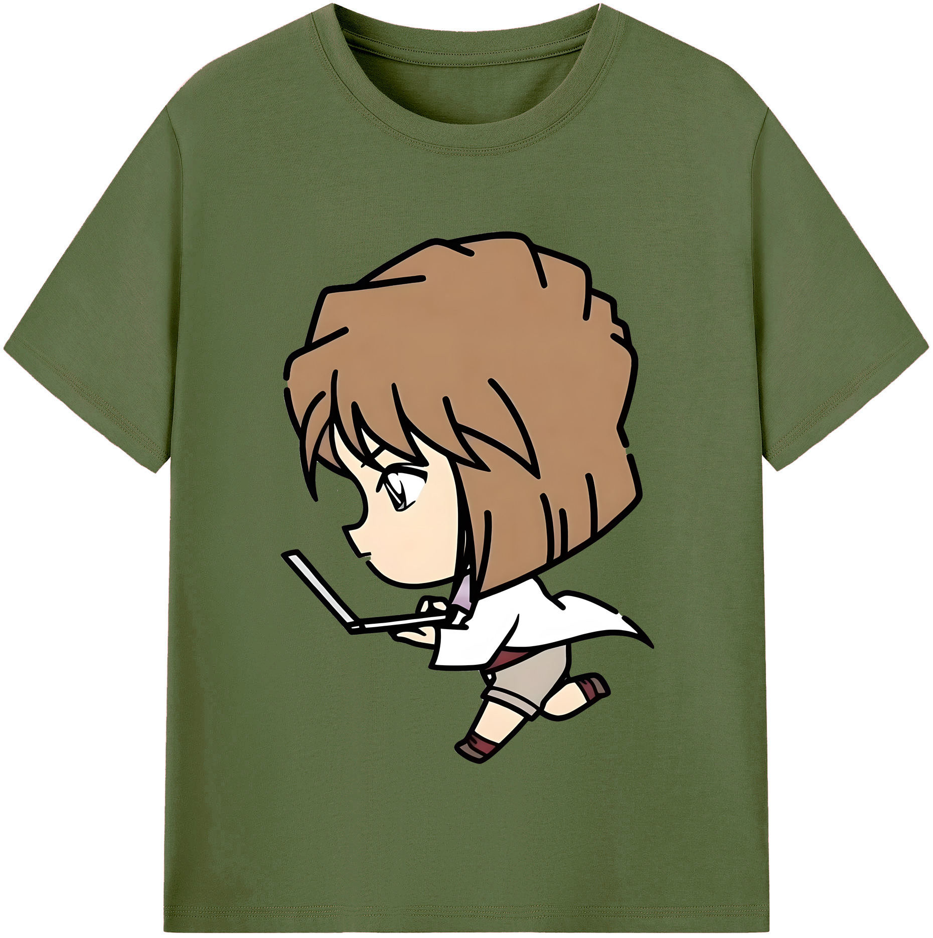 （画像用） 名探偵コナン 灰原 哀 はいばら あい Detective Conan Anita Hailey、Vi Graythorn Haibara Ai 綿100％半袖Tシャツ（フロントプリント）